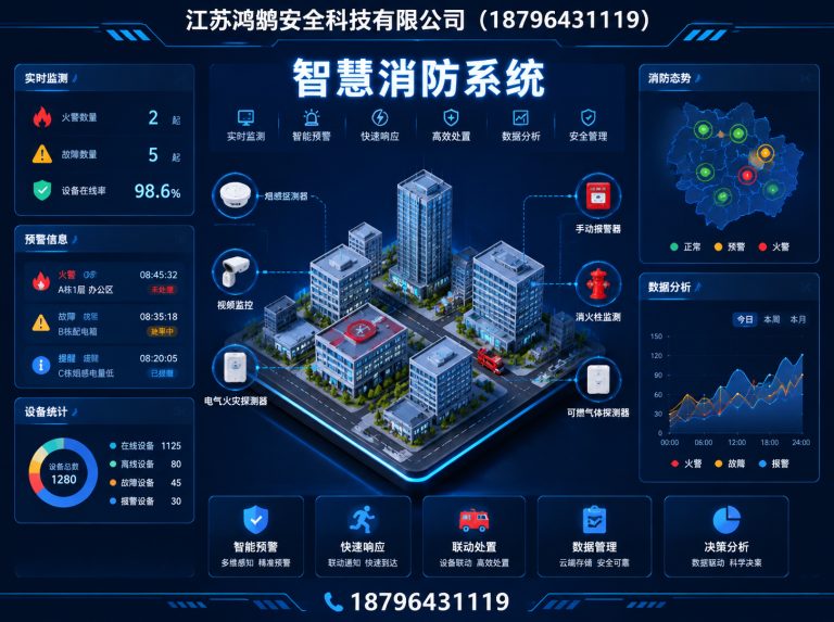 哈尔滨消防通信指挥展示图
